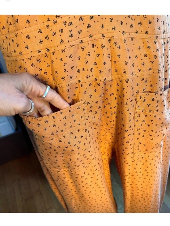 NWT Anthropologie Cloth & Stone Tan Overalls - Picture 5 of 7